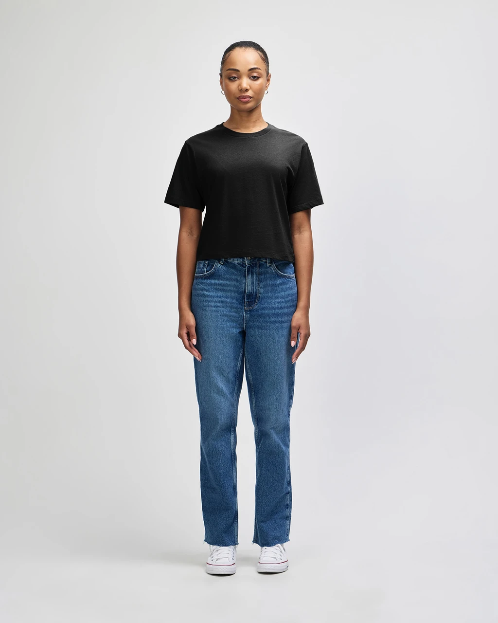 American Apparel® 102 Boxy Cropped T-Shirt