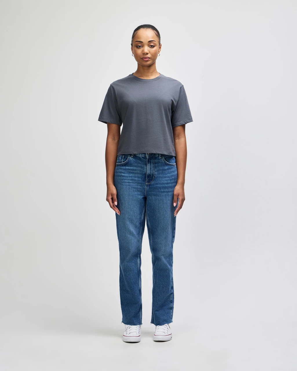American Apparel® 102 Boxy Cropped T-Shirt