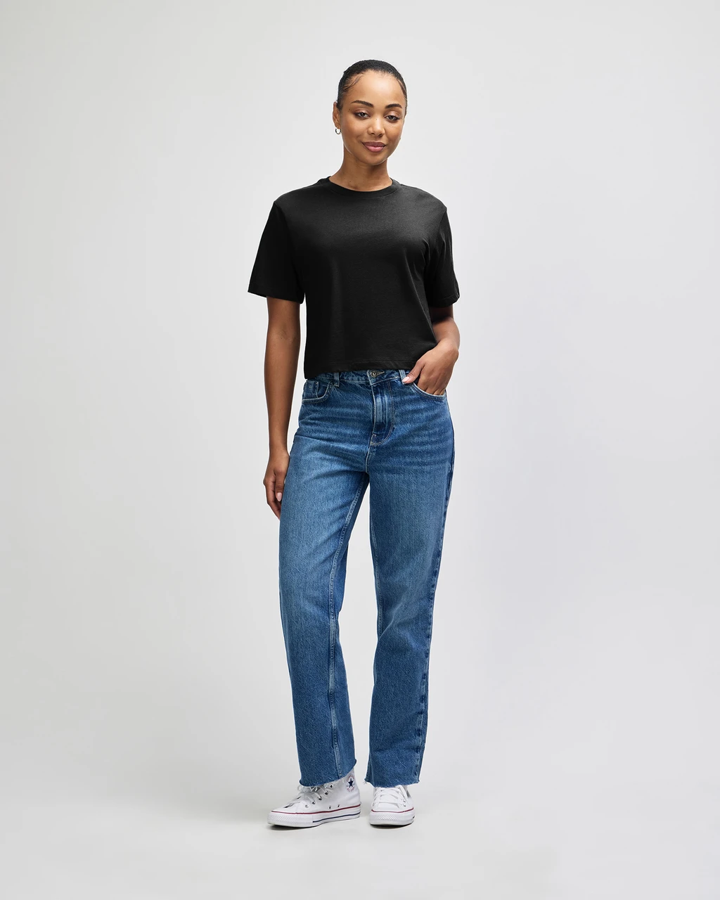 American Apparel® 102 Boxy Cropped T-Shirt