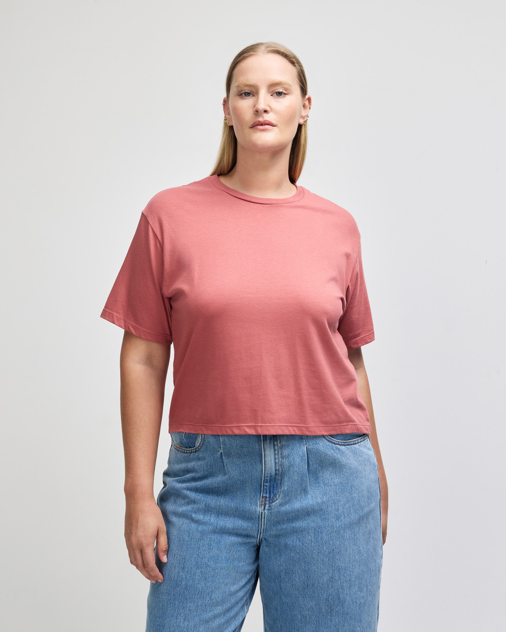 American Apparel® 102 Boxy Cropped T-Shirt