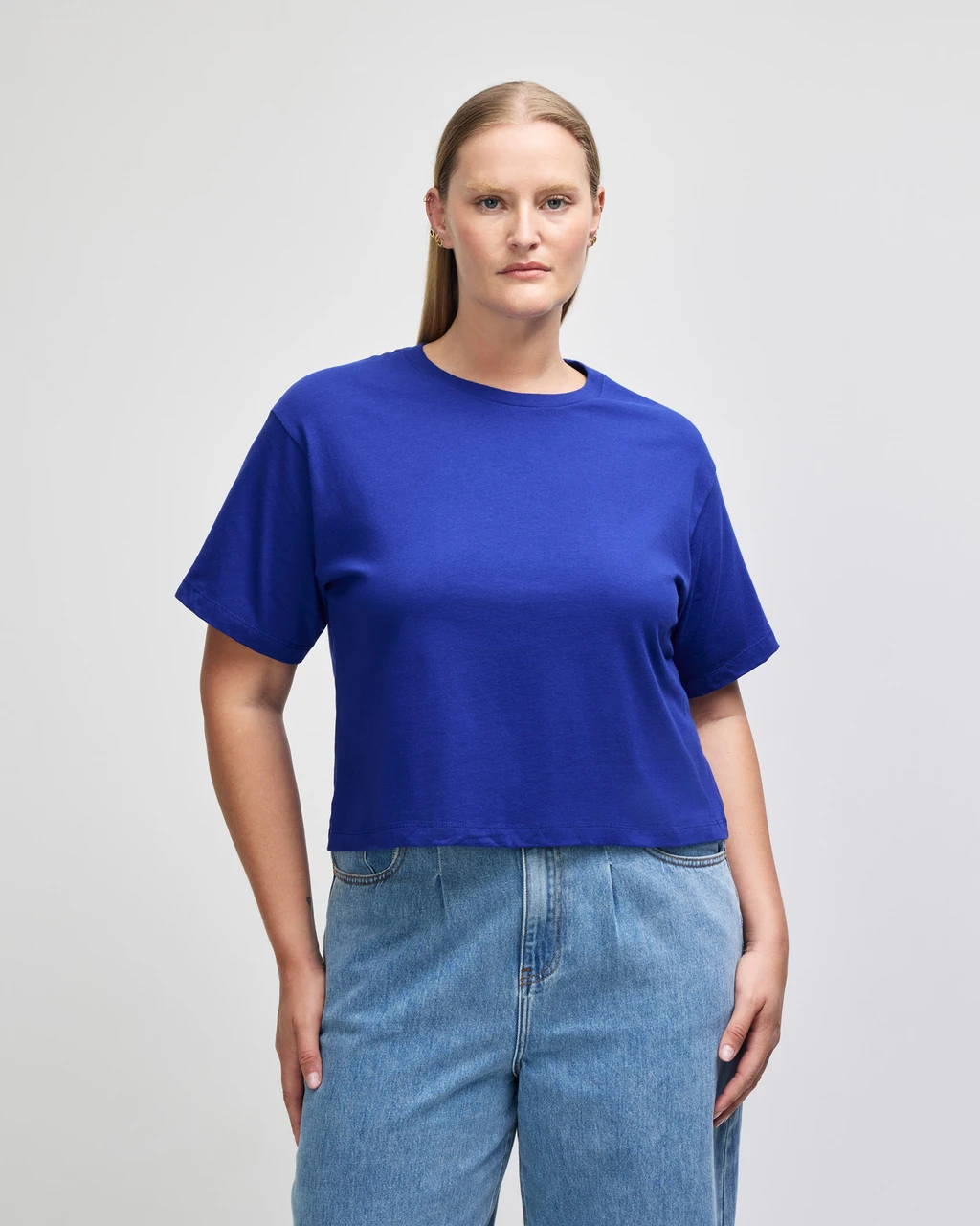 American Apparel® 102 Boxy Cropped T-Shirt