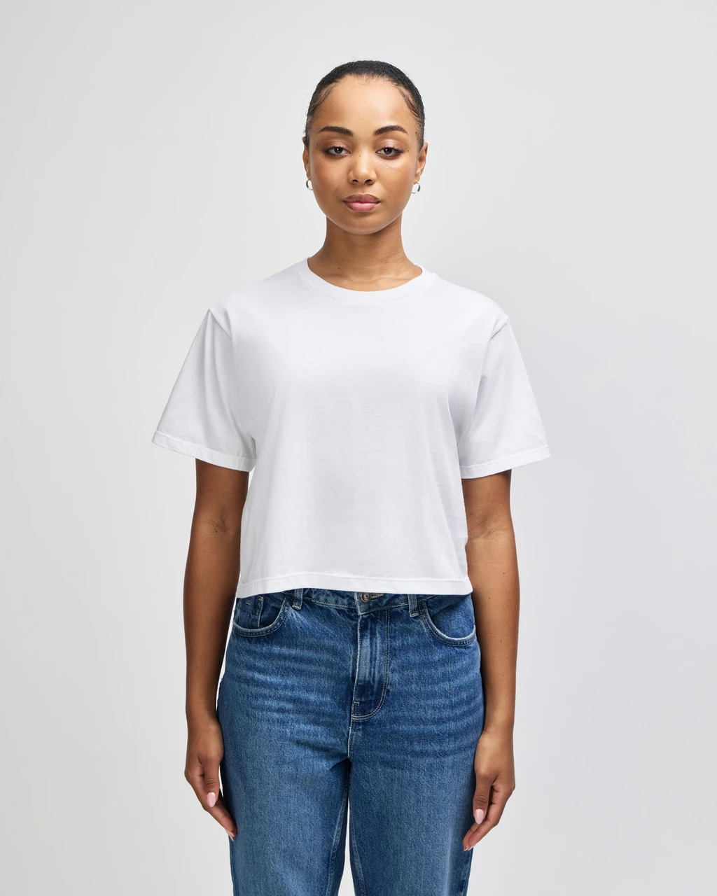 American Apparel® 102 Boxy Cropped T-Shirt
