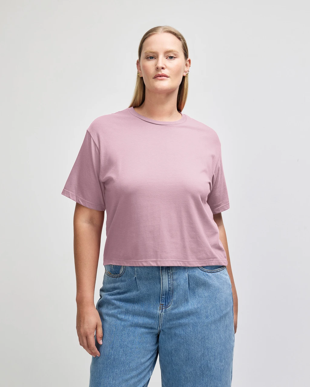 American Apparel® 102 Boxy Cropped T-Shirt