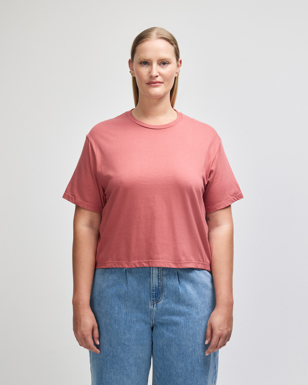 American Apparel® 102 Boxy Cropped T-Shirt