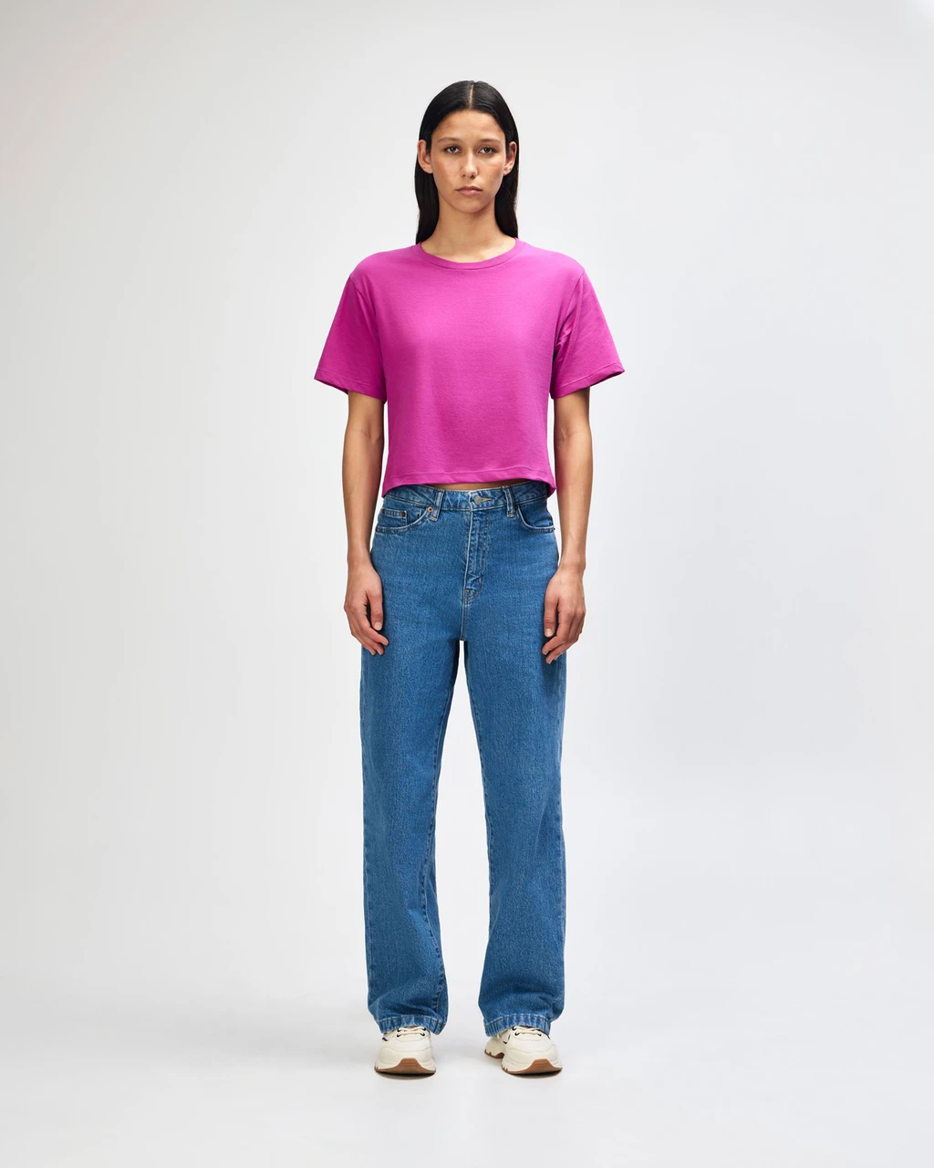 American Apparel® 102 Boxy Cropped T-Shirt