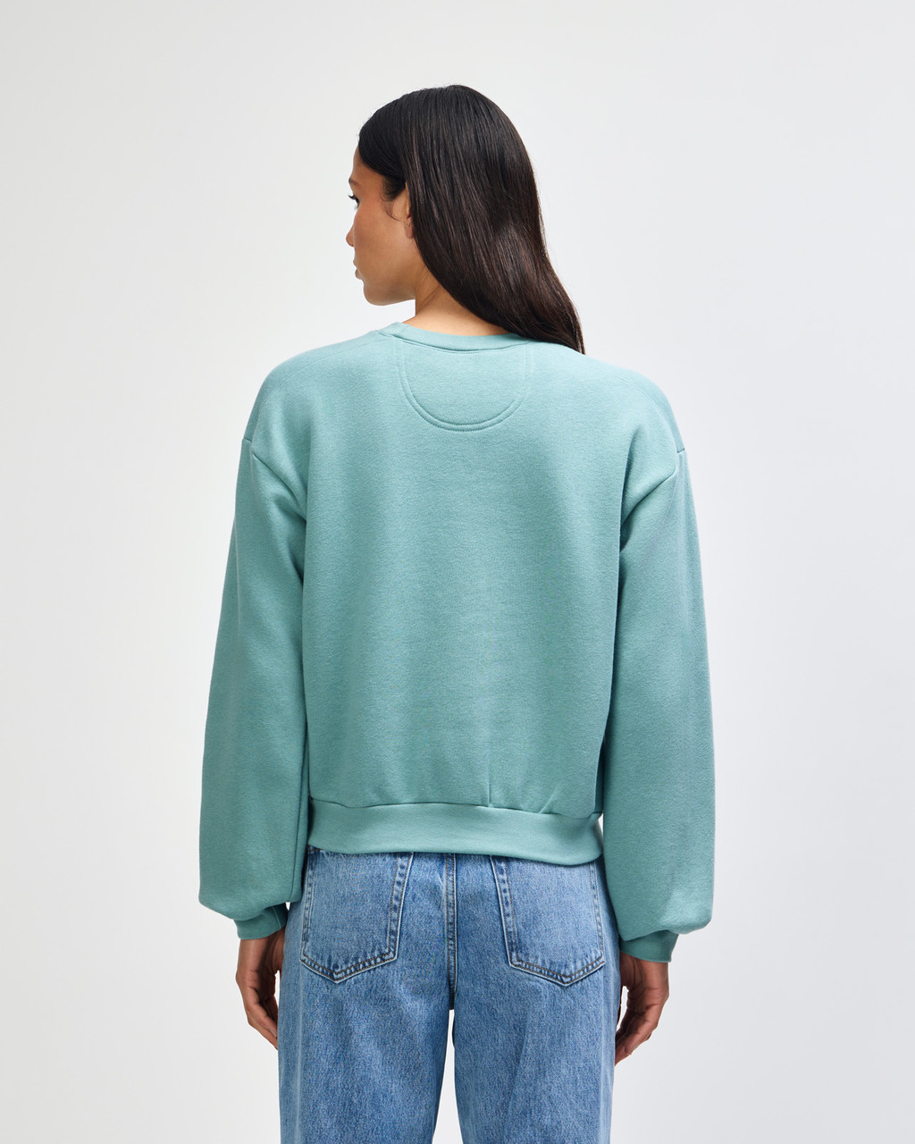 American Apparel® RF494 Boxy Cropped Crewneck