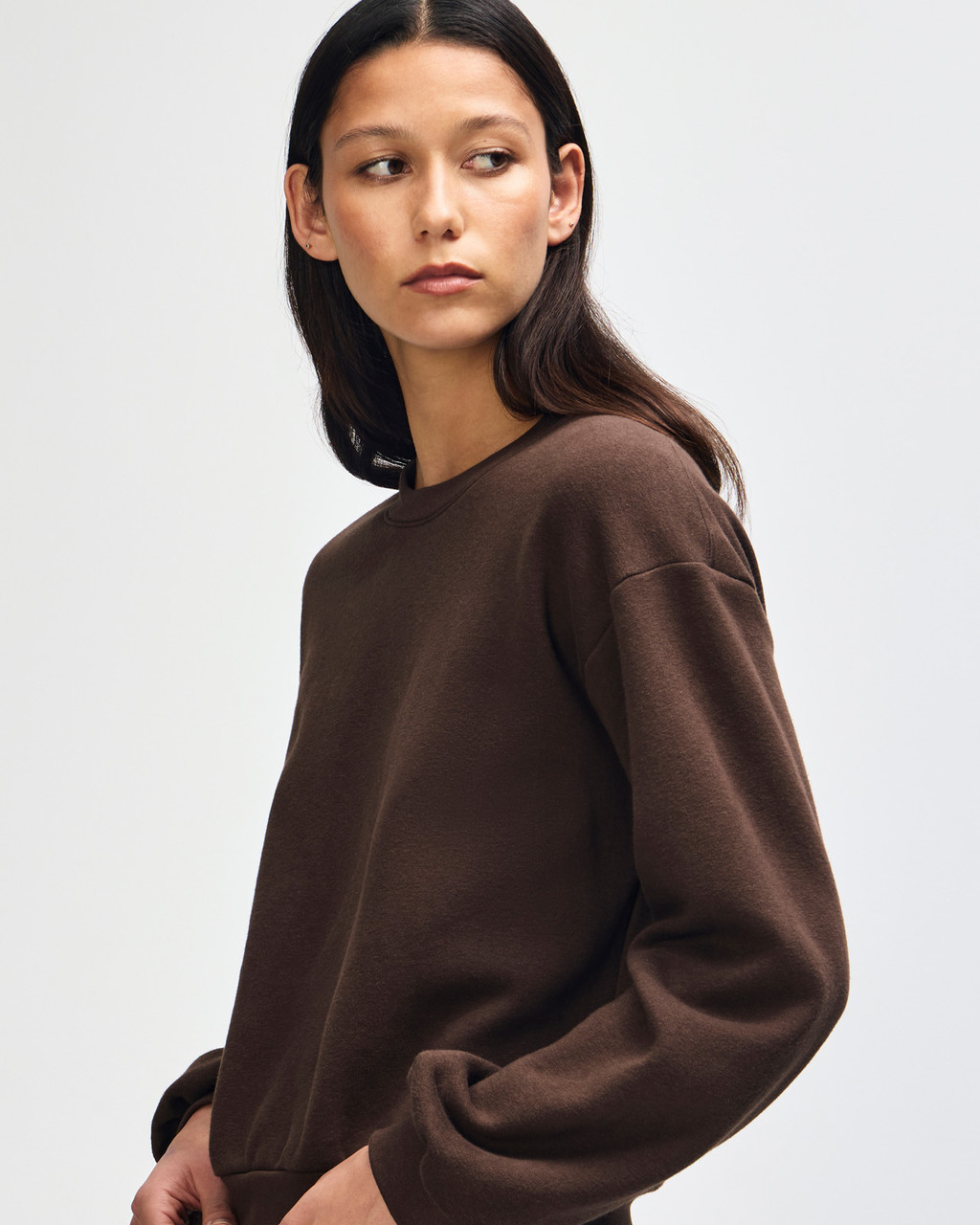 American Apparel® RF494 Boxy Cropped Crewneck