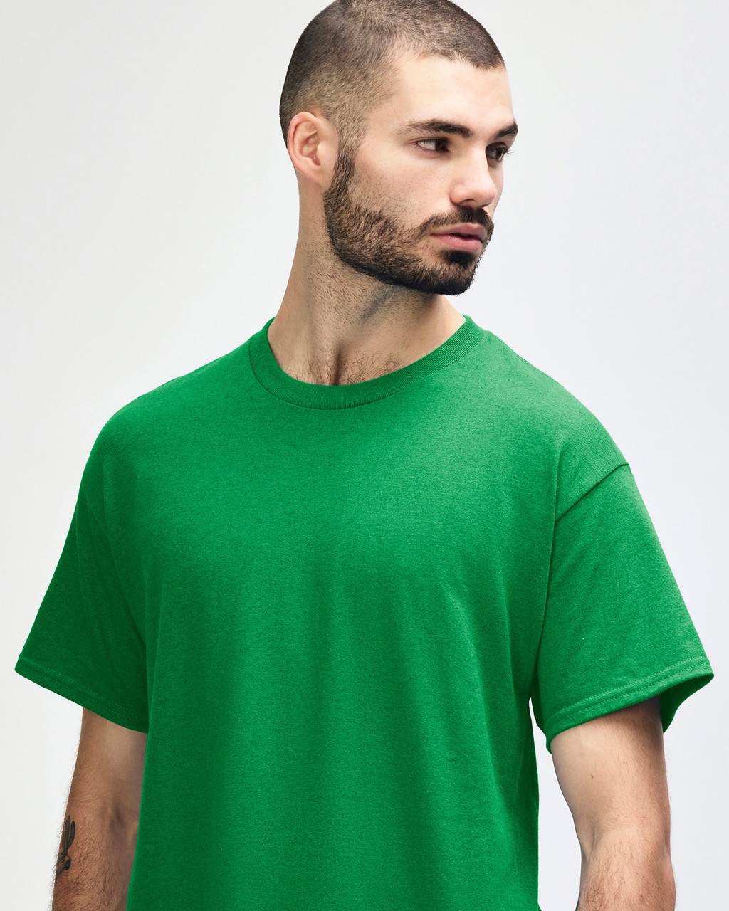 Gildan T-shirt Manica Corta Unisex Style 5000 – Verde Foresta, XX-Large, Vestibilità Regolare, Lavabile - 2