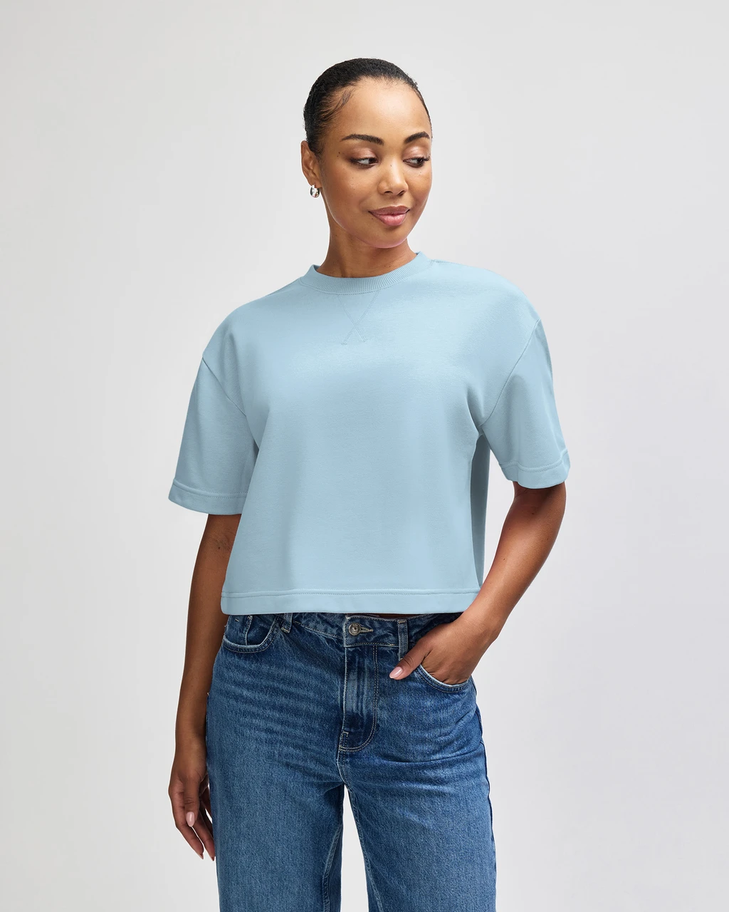American Apparel® FTCB0 Boxy Top