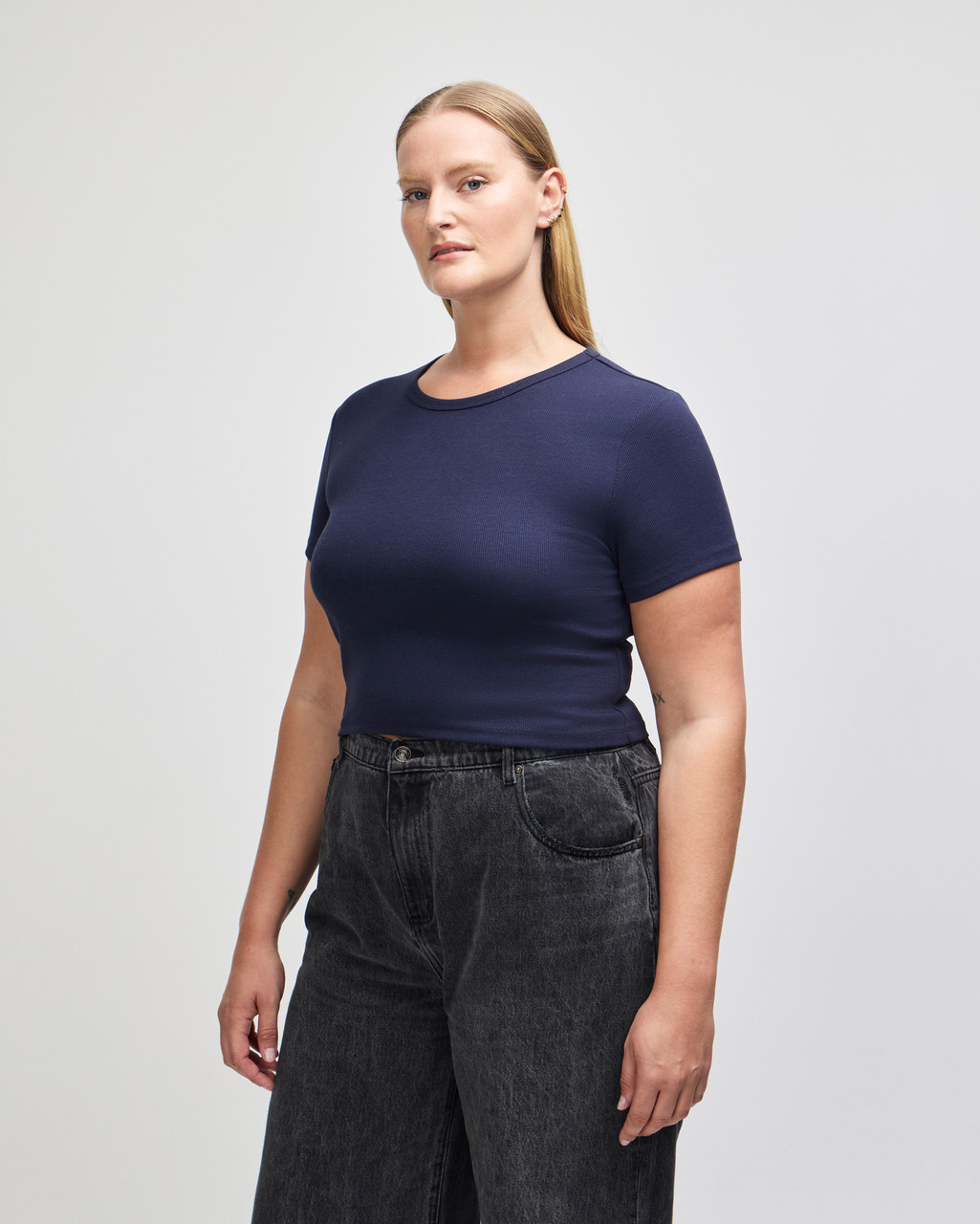 American Apparel® BR210 Women's Crop T-Shirt