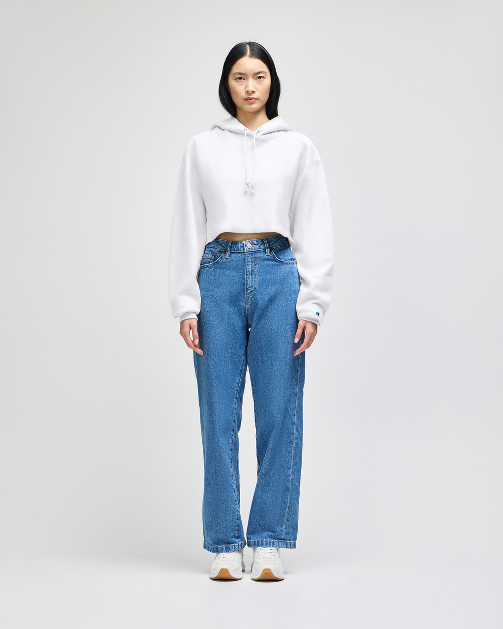 Champion™ RW01W Women's Cropped Hoodie