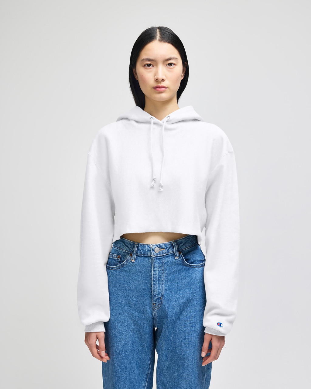 Champion™ RW01W Women's Cropped Hoodie