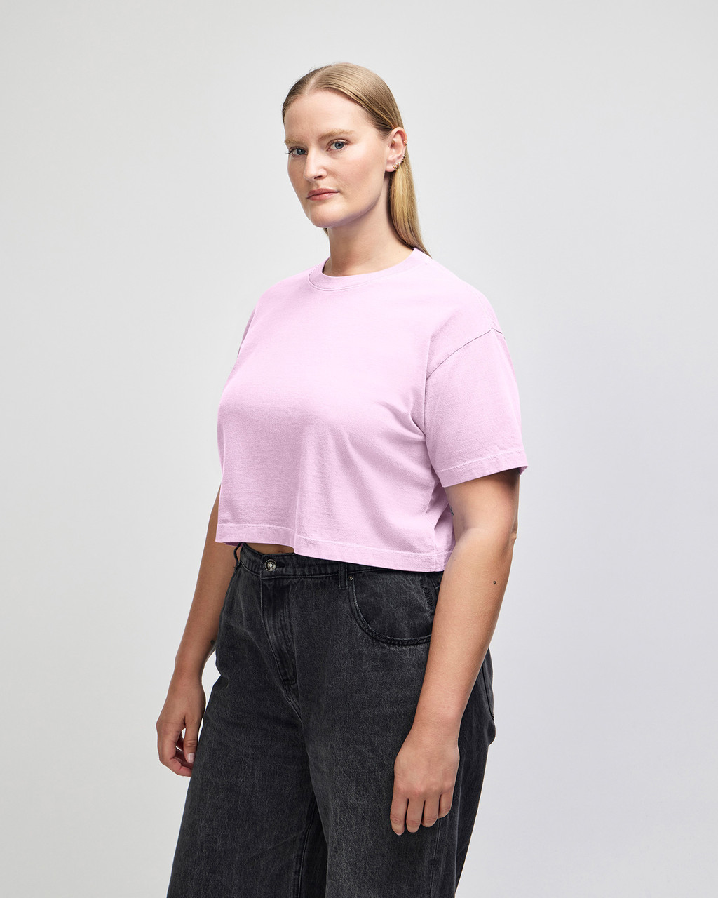 American Apparel® 1302GD Crop Boxy T-Shirt