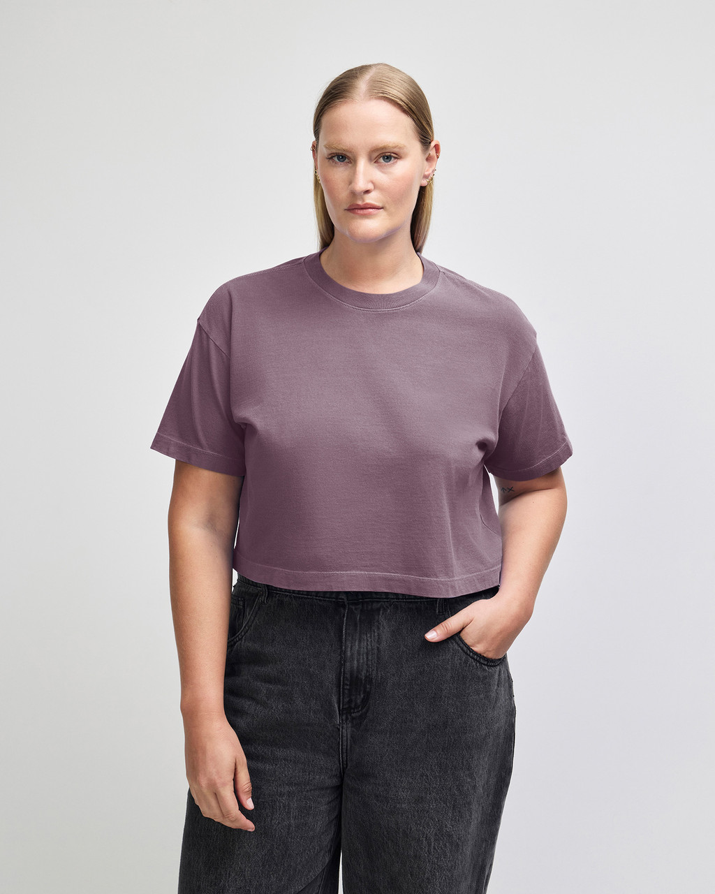 American Apparel® 1302GD Crop Boxy T-Shirt