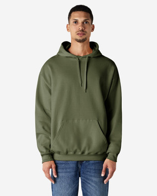 SF500 Midweight Fleece Adult Hoodie Front (Military Green) SF500 Midweight Fleece Adult Hoodie Front (Military Green)