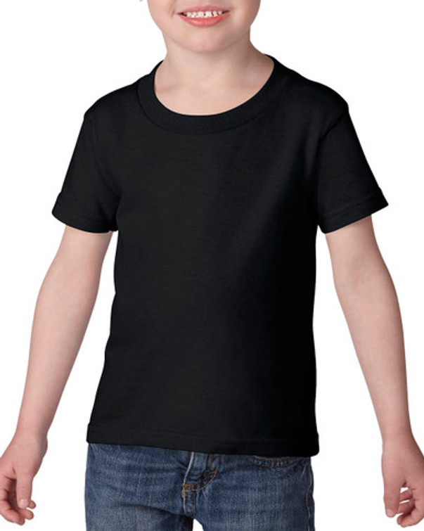 5100P Heavy Cotton Toddler T-Shirt Front (Black)