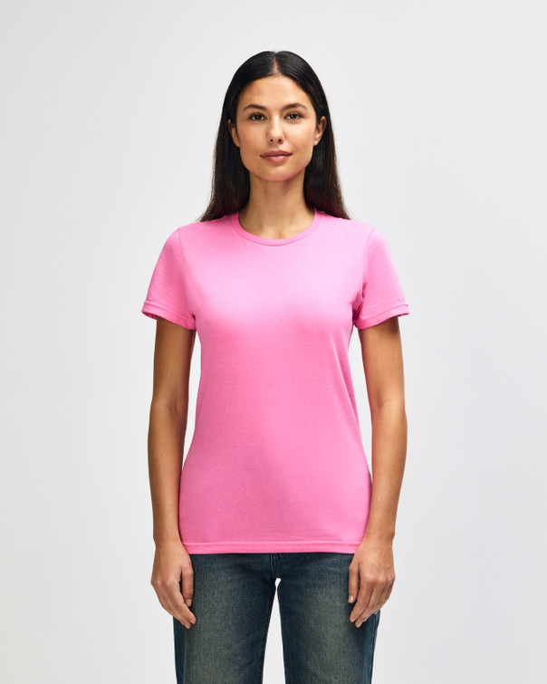 64000L Women's T-Shirt Front (Azalea)