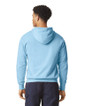 1467 Lightweight Adult Hooded Sweatshirt Back (Hydrangea)