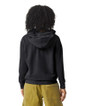 1467 Lightweight Adult Hooded Sweatshirt Back (Black)