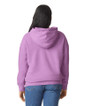 1467 Lightweight Adult Hooded Sweatshirt Back (Neon Violet)