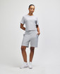 Adult Pique Gym Shorts (Heather Grey)