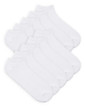 Gildan® GBM0010 Men's Cotton No Show Sock 10 Pair Pack (White)