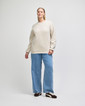 ReFlex Fleece Unisex Crewneck Sweatshirt (Bone)