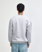 ReFlex Fleece Unisex Crewneck Sweatshirt Back (Heather Grey )