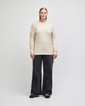 9410 Super Heavyweight Unisex Long Sleeve T-Shirt with Pocket (Bone)