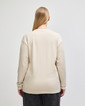 9410 Super Heavyweight Unisex Long Sleeve T-Shirt with Pocket (Bone)