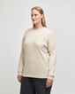 9410 Super Heavyweight Unisex Long Sleeve T-Shirt with Pocket (Bone)