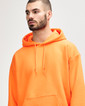 Adult Hooded Sweatshirt 12500  (Safety Orange)