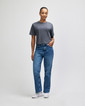 Womens Fine Jersey Boxy T-shirt (Asphalt)