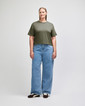 Womens Fine Jersey Boxy T-shirt (Lieutenant)
