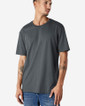 64000 Adult T-Shirt Close Up (Charcoal)