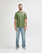 64000 Adult T-Shirt Full Length (Military Green)