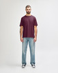 64000 Adult T-Shirt Full Length (Maroon)