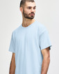 64000 Adult T-Shirt Close Up (Light Blue)