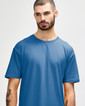 64000 Adult T-Shirt Close Up (Indigo Blue)