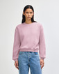 ReFlex Fleece Women's Crewneck Sweatshirt Front (Blush)