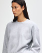 ReFlex Fleece Women's Crewneck Sweatshirt (Heather Grey)