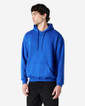 SF500 Midweight Fleece Adult Hoodie Side (Royal)