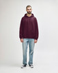 SF500 Midweight Fleece Adult Hoodie Front (Maroon)