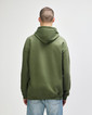 SF500 Midweight Fleece Adult Hoodie Front (Military Green)