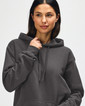 SF500 Midweight Fleece Adult Hoodie Front (Charcoal)