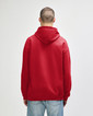 SF500 Midweight Fleece Adult Hoodie Front (Red)