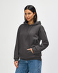 SF500 Midweight Fleece Adult Hoodie Front (Charcoal)