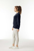 1566 Adult Crewneck Sweatshirt (True Navy)