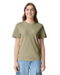 1717 Heavyweight Adult T-Shirt Front (Khaki)