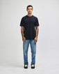 Heavyweight Cotton Unisex Garment Dyed T-Shirt (True Black)